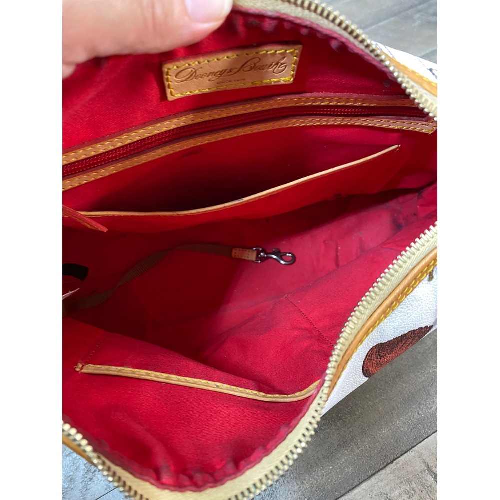 Dooney & Bourke Major League Baseball Washington Nationals Satchel Bag *detail - Picture 12 of 12